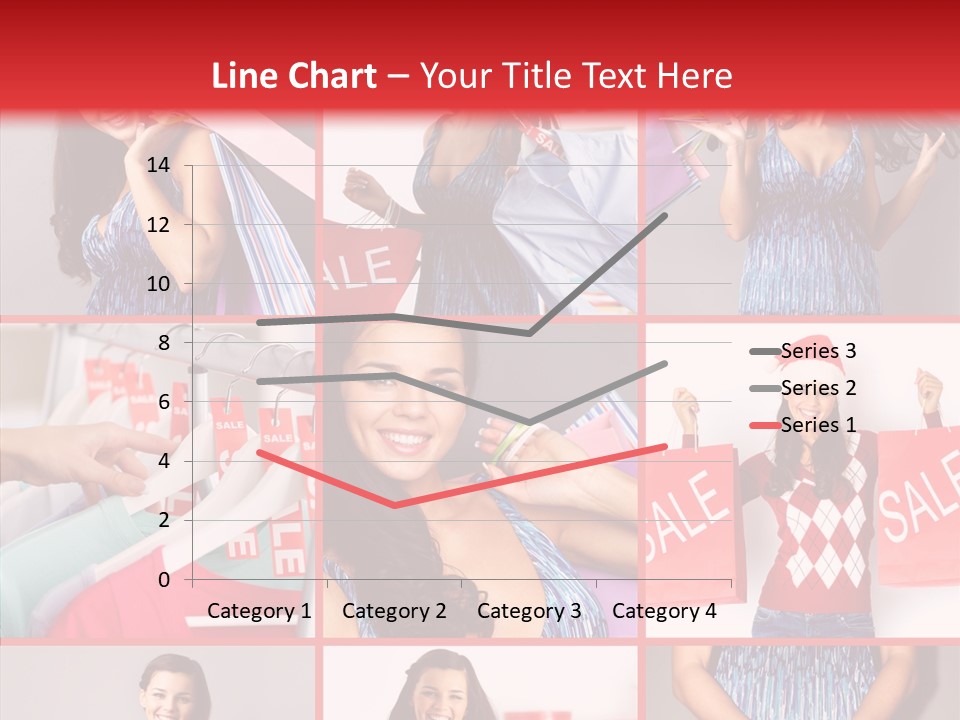 Happy Person Feminine PowerPoint Template