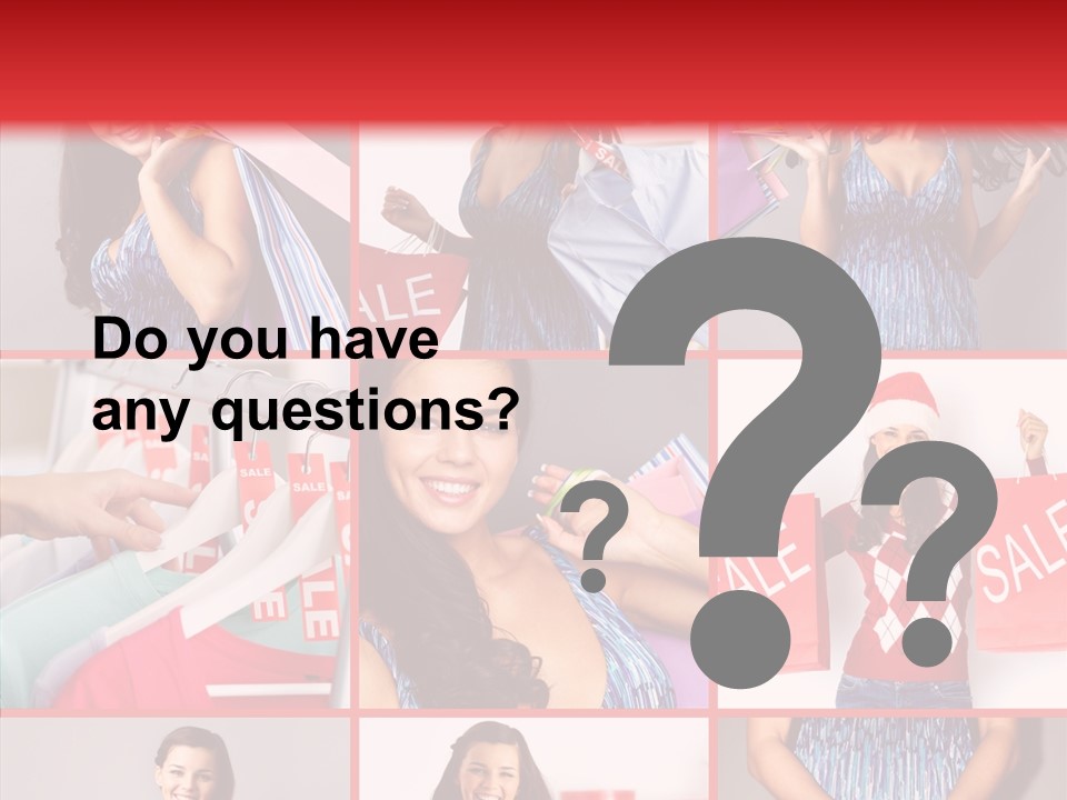 Happy Person Feminine PowerPoint Template