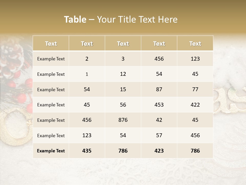 Glitter Celebration Holiday PowerPoint Template