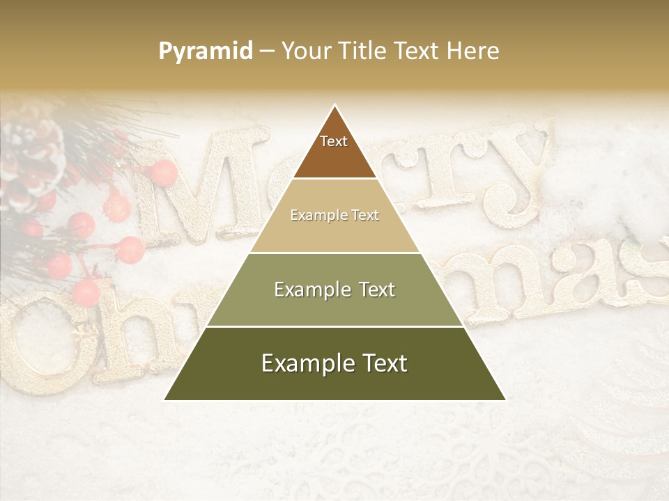 Glitter Celebration Holiday PowerPoint Template