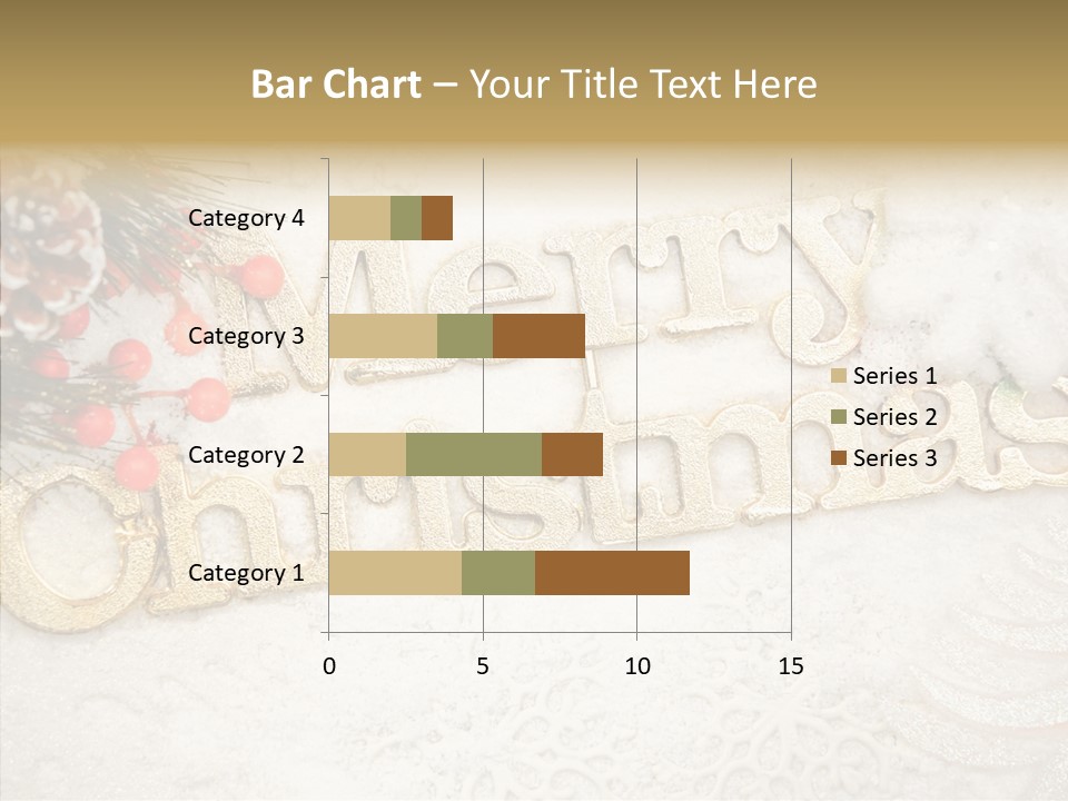 Glitter Celebration Holiday PowerPoint Template