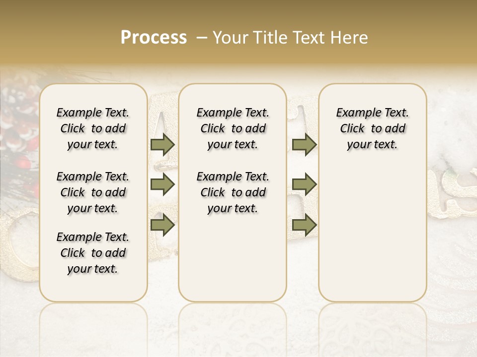Glitter Celebration Holiday PowerPoint Template