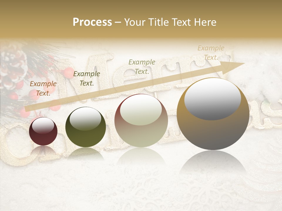 Glitter Celebration Holiday PowerPoint Template