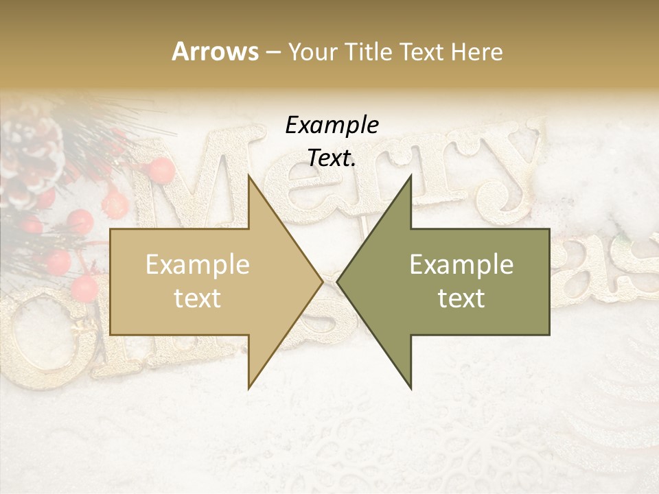 Glitter Celebration Holiday PowerPoint Template