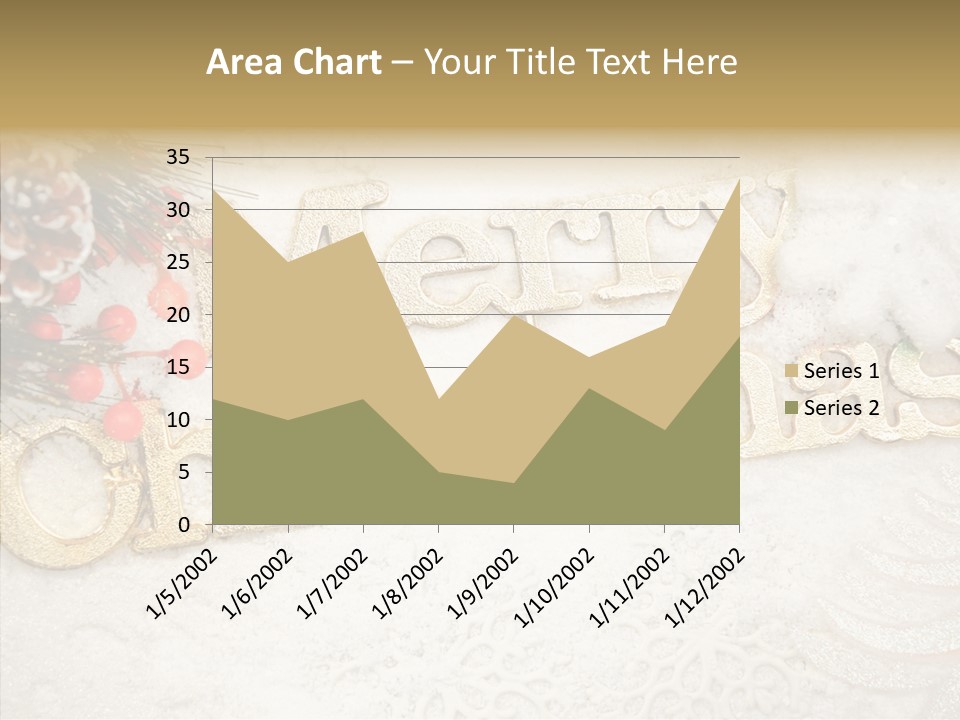 Glitter Celebration Holiday PowerPoint Template