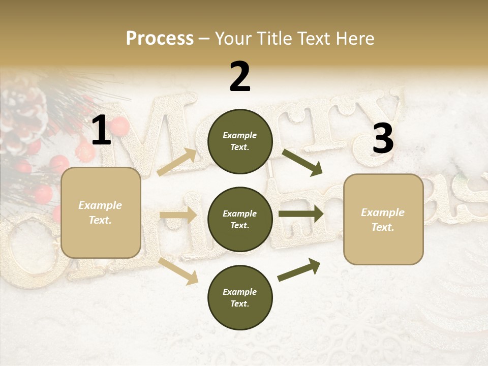 Glitter Celebration Holiday PowerPoint Template