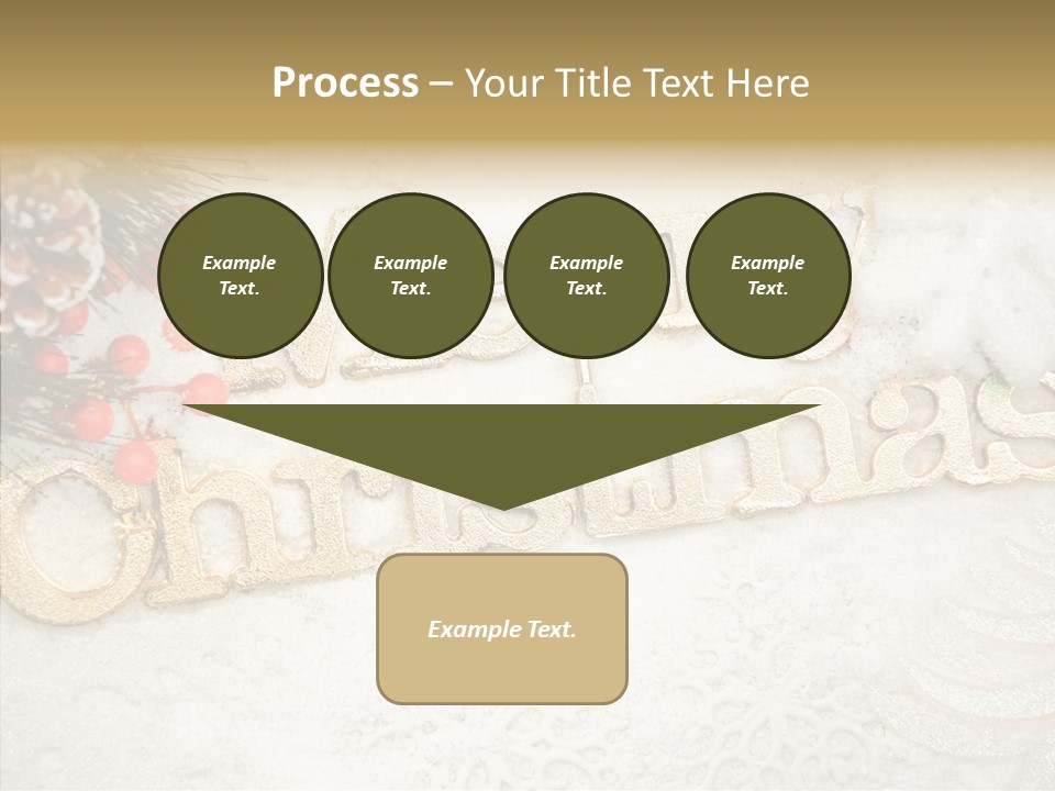 Glitter Celebration Holiday PowerPoint Template