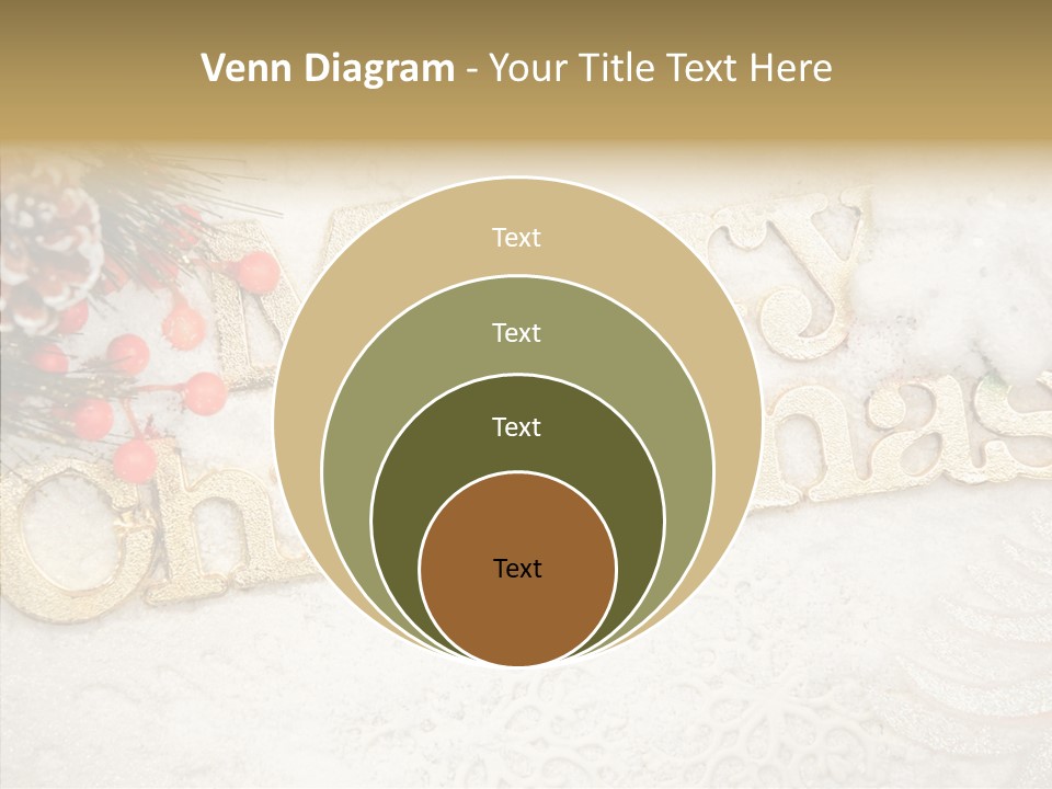 Glitter Celebration Holiday PowerPoint Template