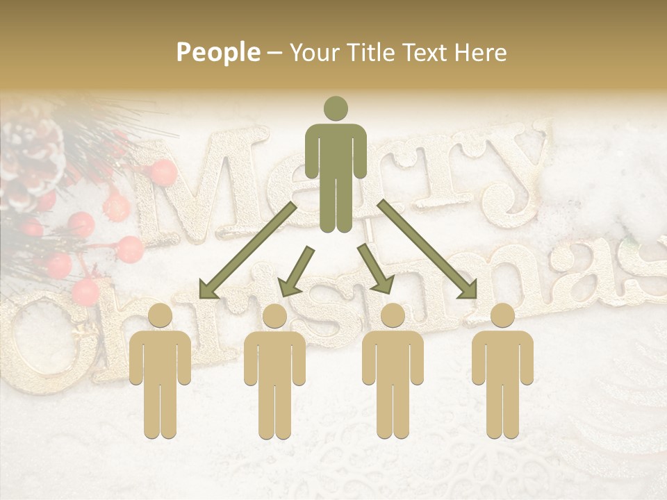 Glitter Celebration Holiday PowerPoint Template