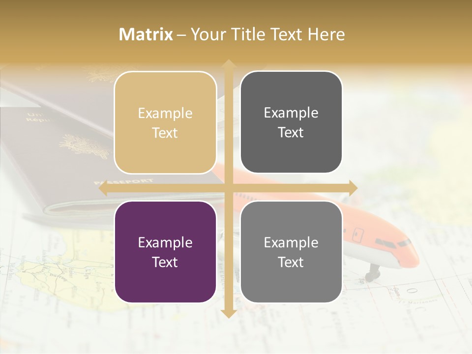 Correspondant Reportages Carnet De Voyages PowerPoint Template