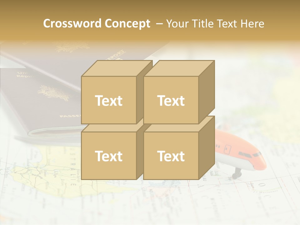 Correspondant Reportages Carnet De Voyages PowerPoint Template
