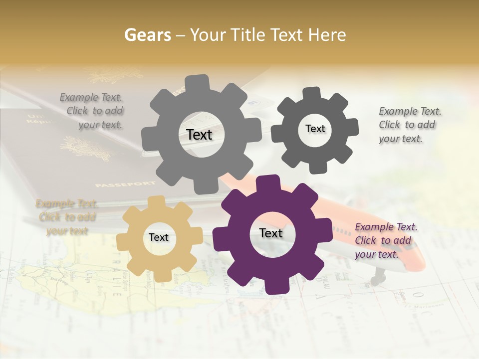 Correspondant Reportages Carnet De Voyages PowerPoint Template