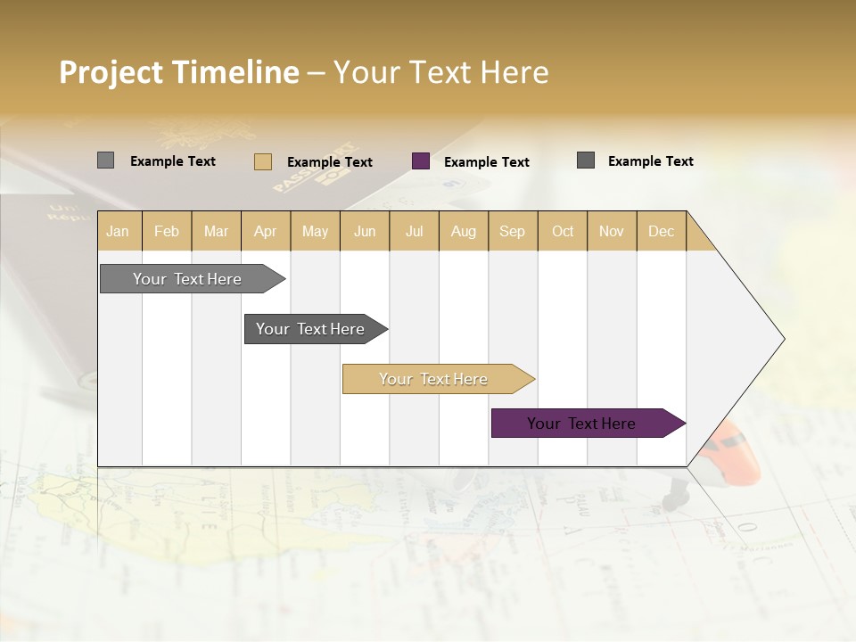Correspondant Reportages Carnet De Voyages PowerPoint Template