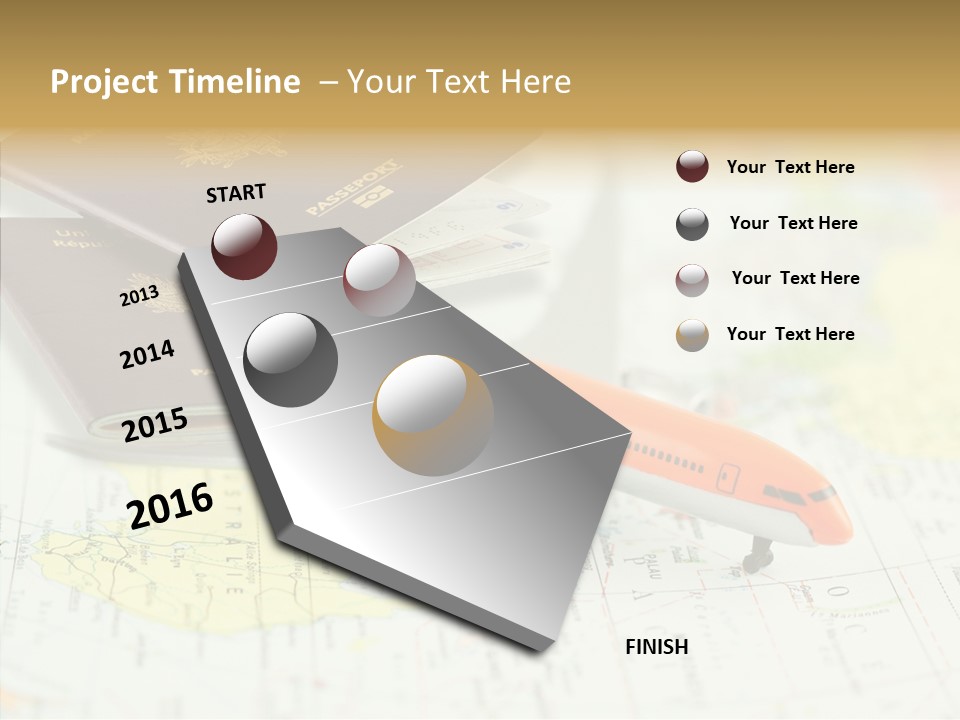 Correspondant Reportages Carnet De Voyages PowerPoint Template