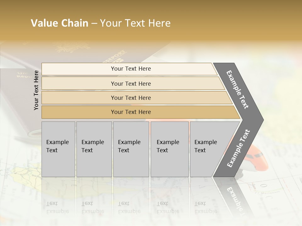 Correspondant Reportages Carnet De Voyages PowerPoint Template