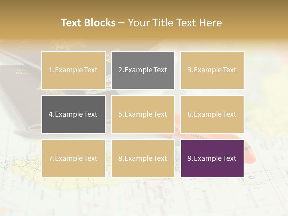 Correspondant Reportages Carnet De Voyages PowerPoint Template