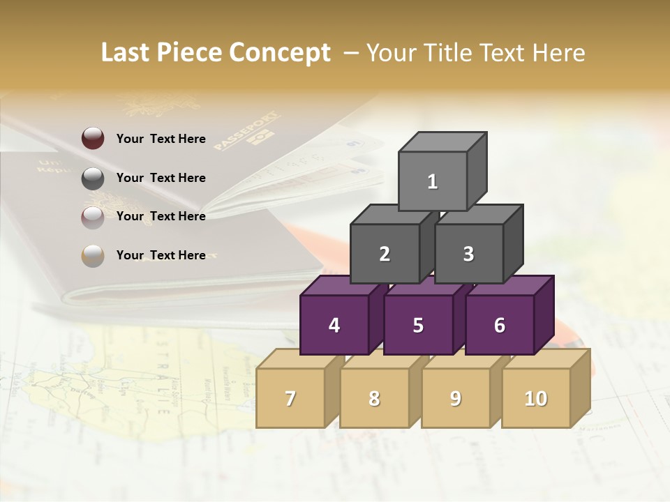 Correspondant Reportages Carnet De Voyages PowerPoint Template