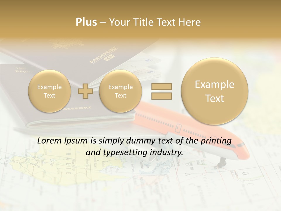 Correspondant Reportages Carnet De Voyages PowerPoint Template