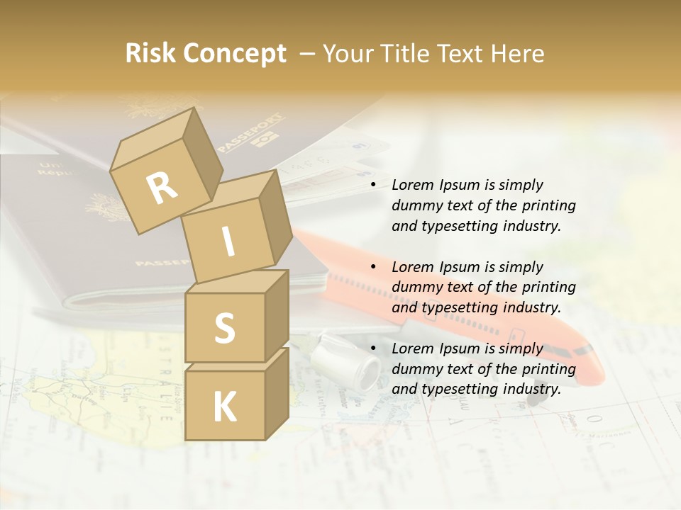 Correspondant Reportages Carnet De Voyages PowerPoint Template