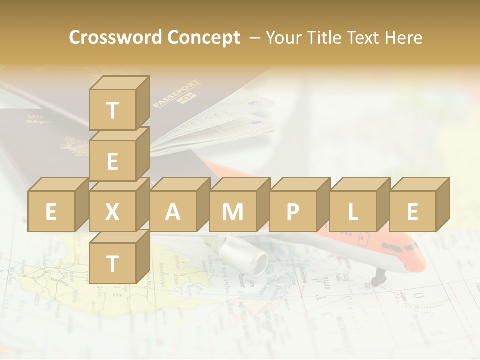 Correspondant Reportages Carnet De Voyages PowerPoint Template