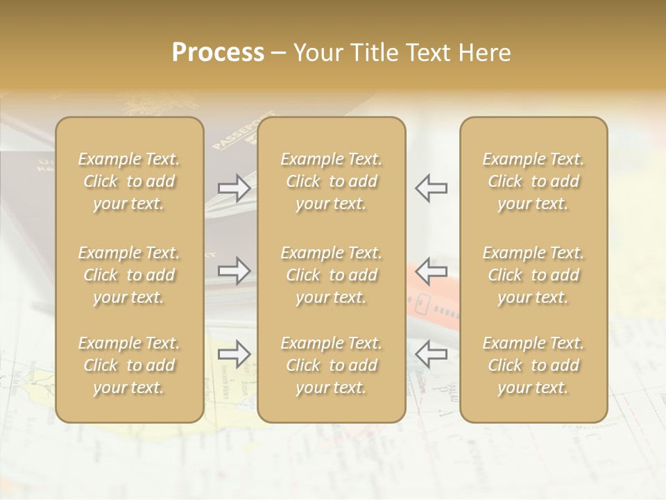 Correspondant Reportages Carnet De Voyages PowerPoint Template