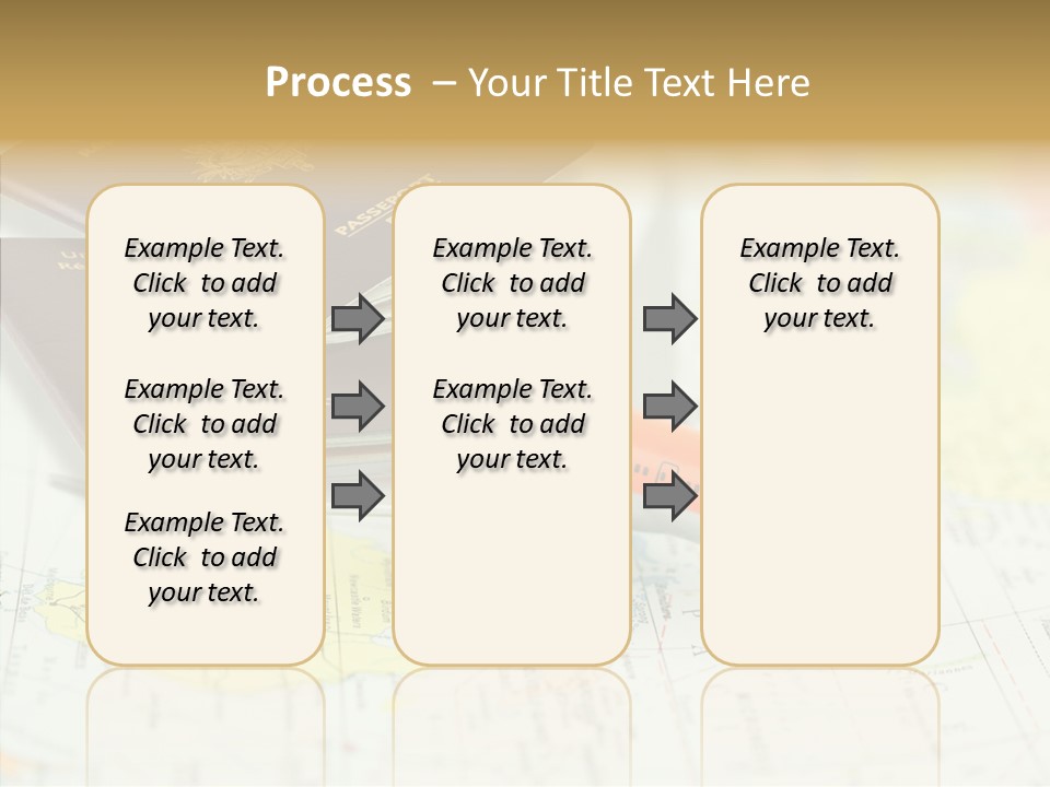 Correspondant Reportages Carnet De Voyages PowerPoint Template