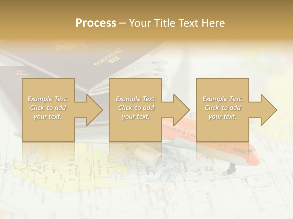 Correspondant Reportages Carnet De Voyages PowerPoint Template