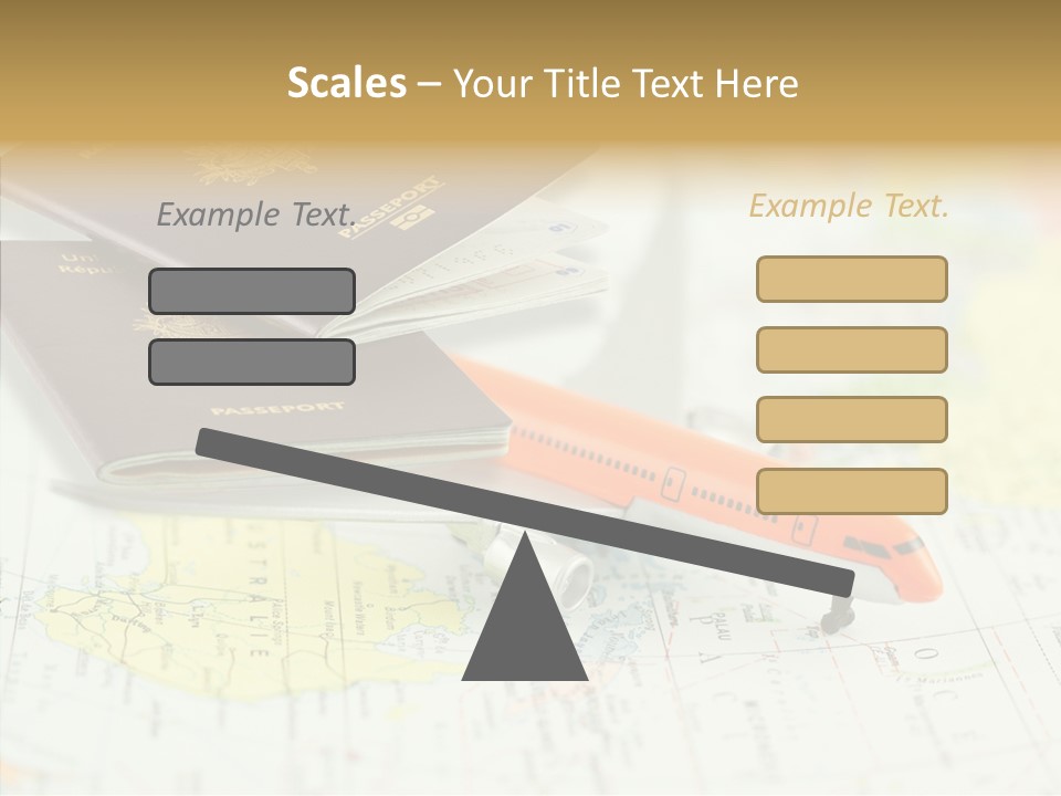 Correspondant Reportages Carnet De Voyages PowerPoint Template