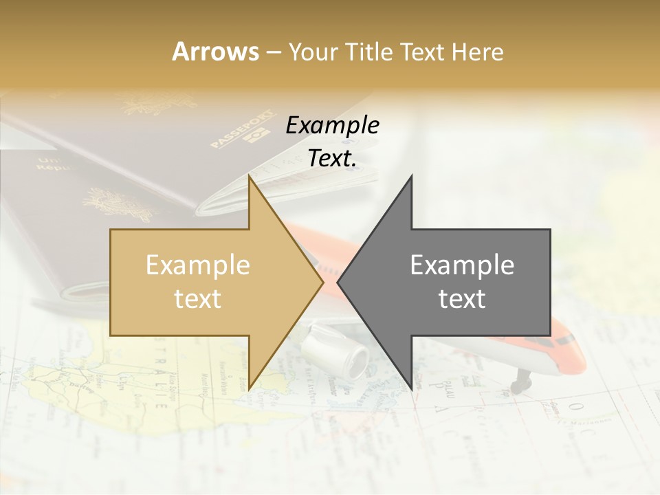 Correspondant Reportages Carnet De Voyages PowerPoint Template