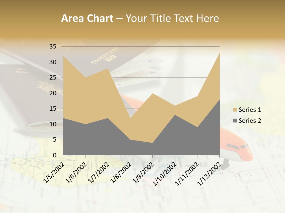 Correspondant Reportages Carnet De Voyages PowerPoint Template