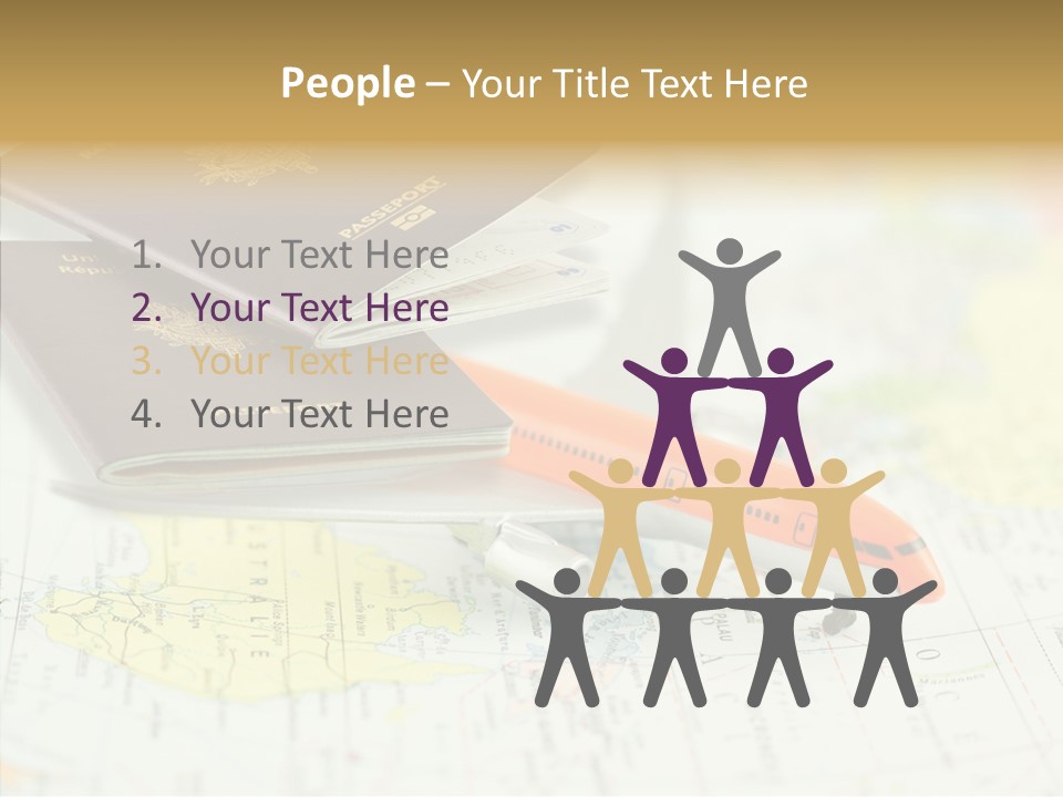 Correspondant Reportages Carnet De Voyages PowerPoint Template