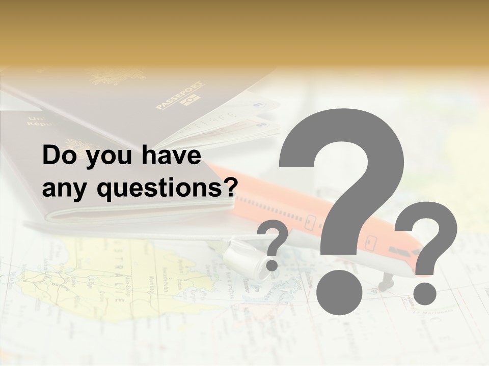 Correspondant Reportages Carnet De Voyages PowerPoint Template