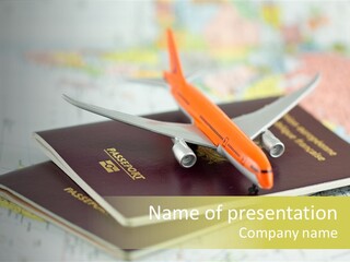 Avions Voyage Tourisme PowerPoint Template
