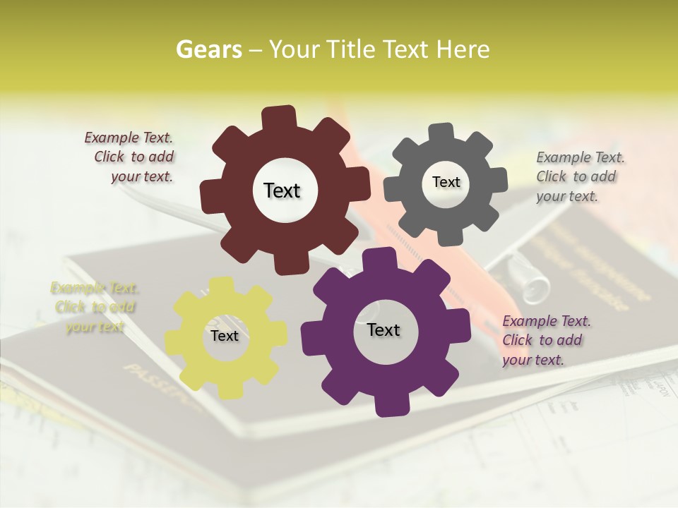 Avions Voyage Tourisme PowerPoint Template