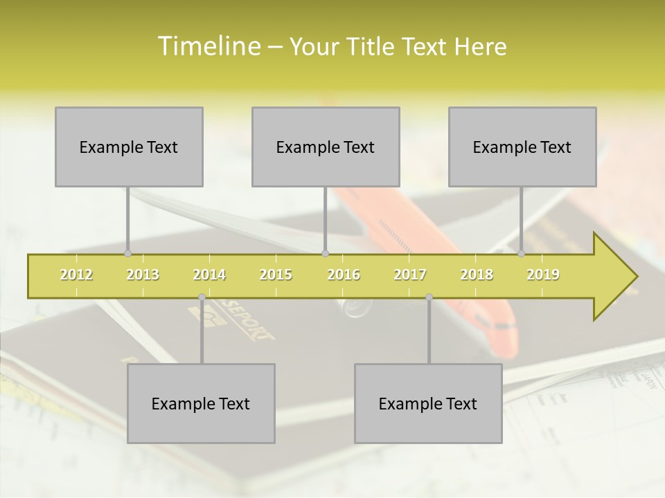Avions Voyage Tourisme PowerPoint Template