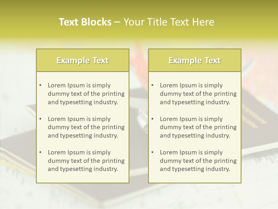 Avions Voyage Tourisme PowerPoint Template