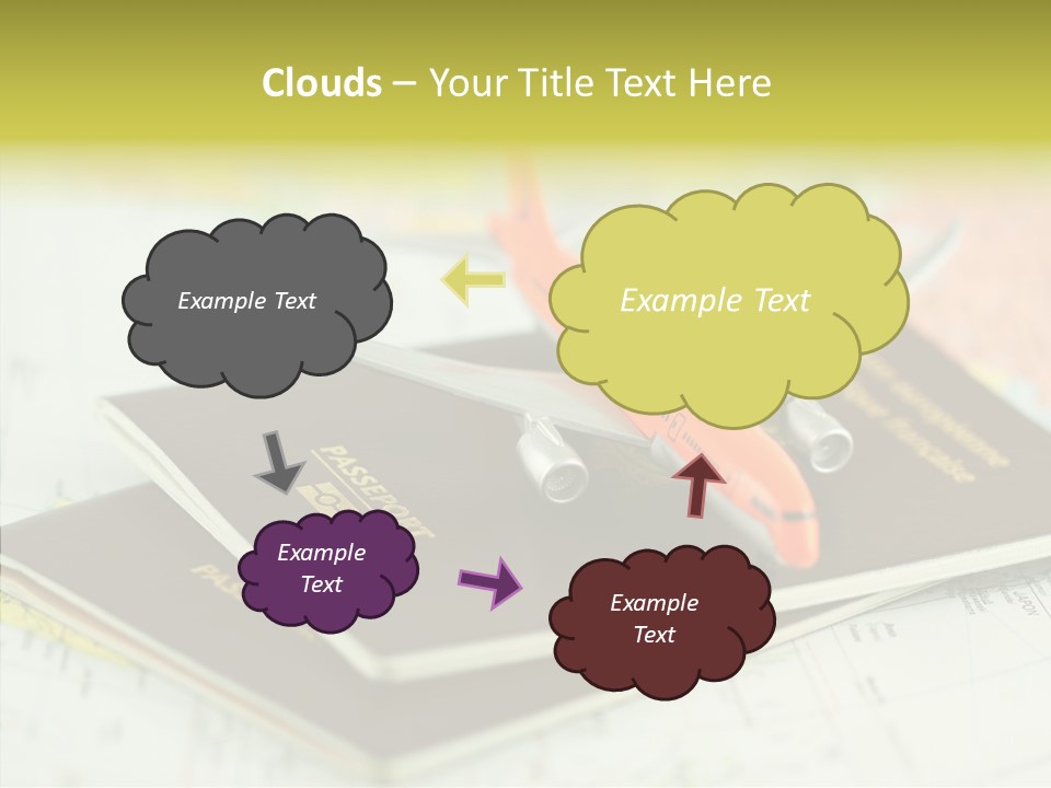 Avions Voyage Tourisme PowerPoint Template