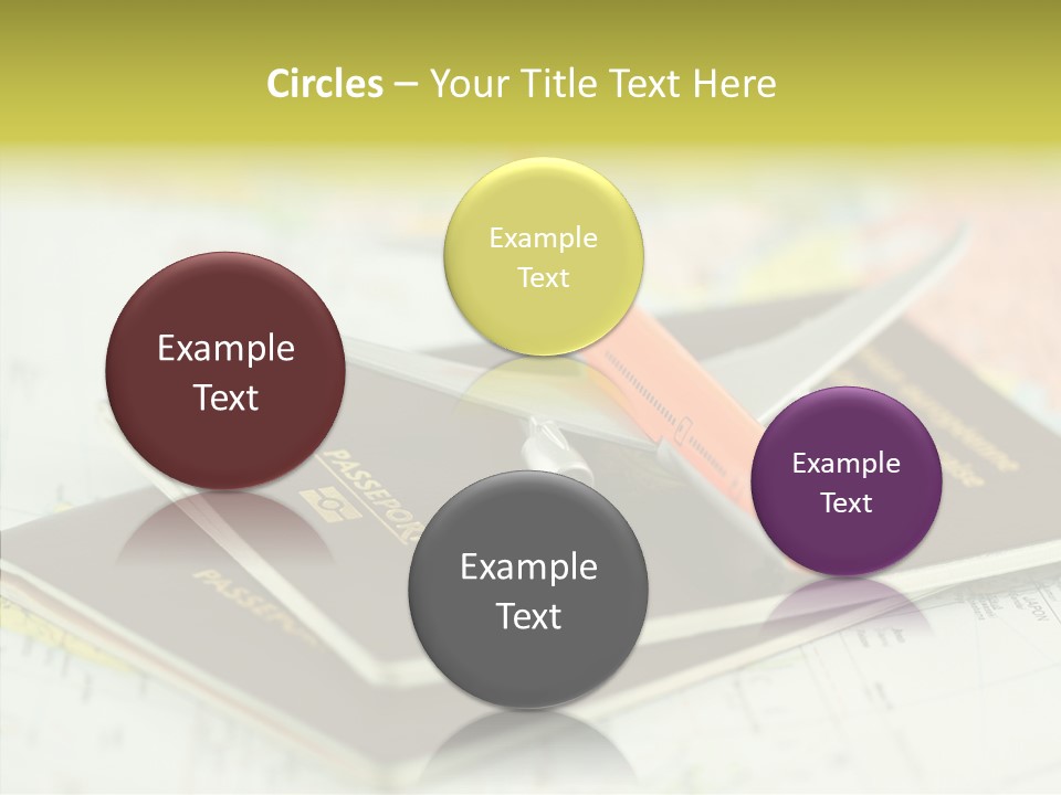 Avions Voyage Tourisme PowerPoint Template