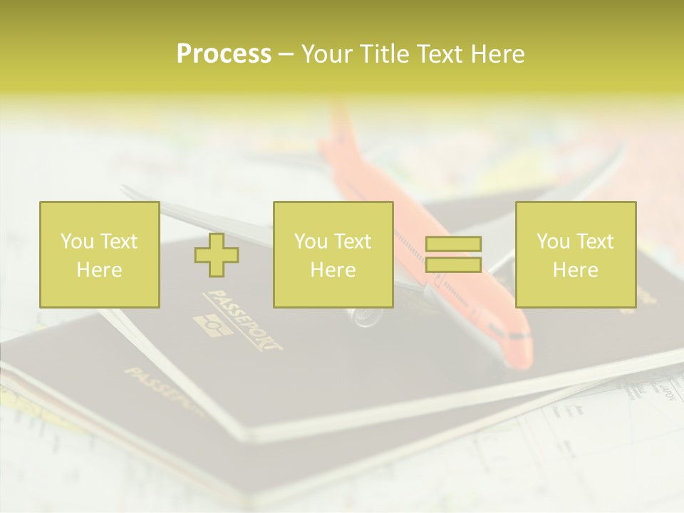 Avions Voyage Tourisme PowerPoint Template