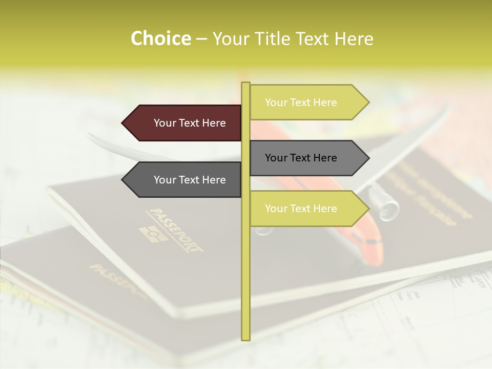 Avions Voyage Tourisme PowerPoint Template