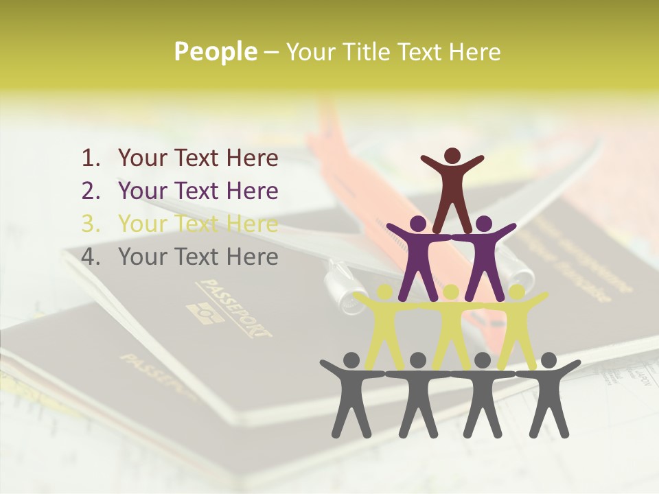 Avions Voyage Tourisme PowerPoint Template