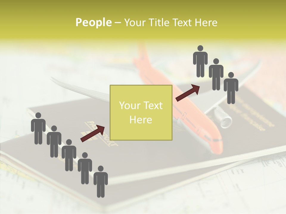 Avions Voyage Tourisme PowerPoint Template