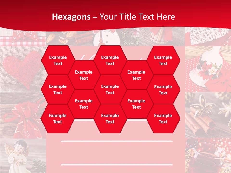 Geschenkgutschein Weihnachtskarte Elche PowerPoint Template