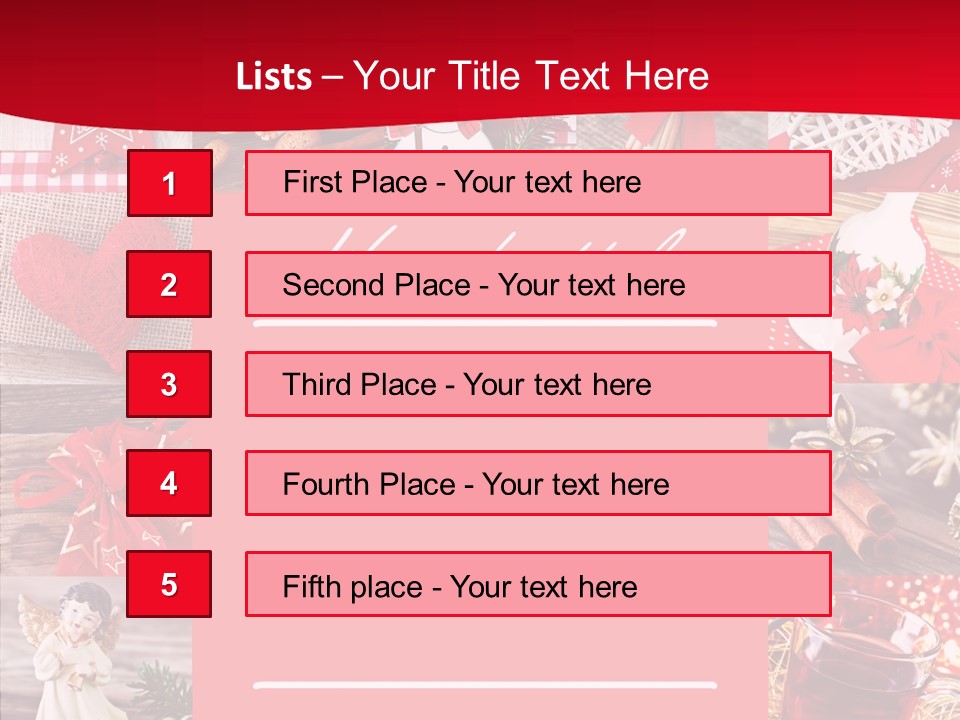 Geschenkgutschein Weihnachtskarte Elche PowerPoint Template