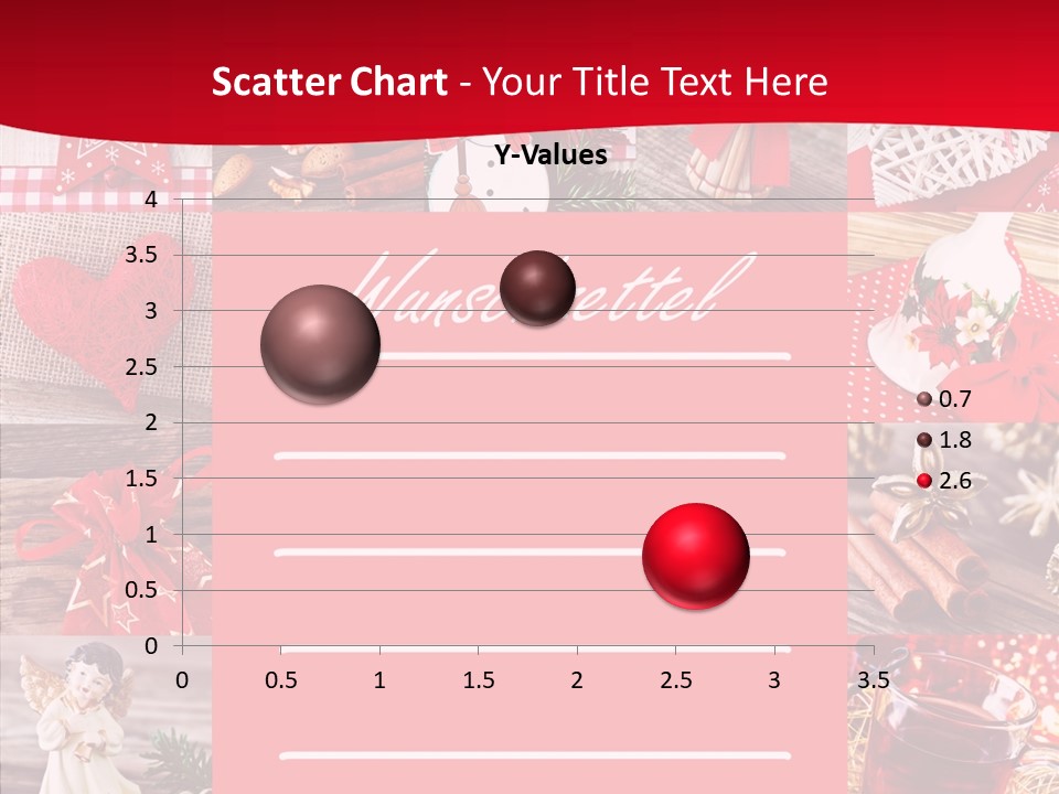 Geschenkgutschein Weihnachtskarte Elche PowerPoint Template