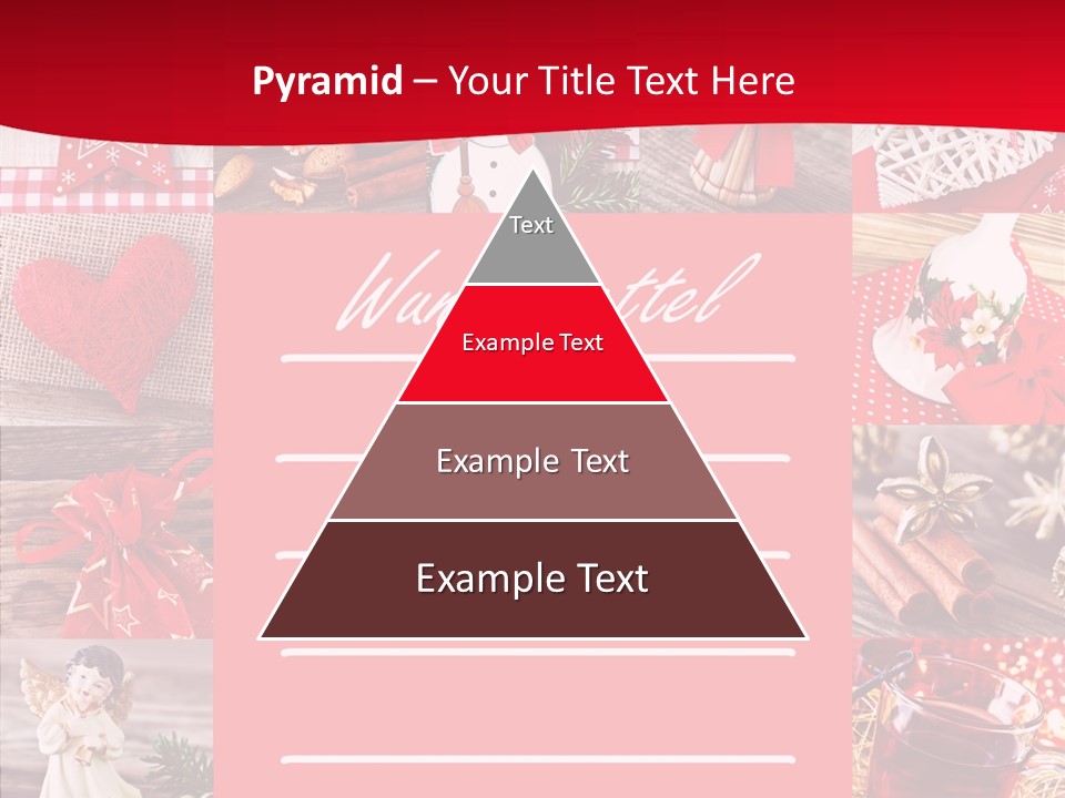 Geschenkgutschein Weihnachtskarte Elche PowerPoint Template