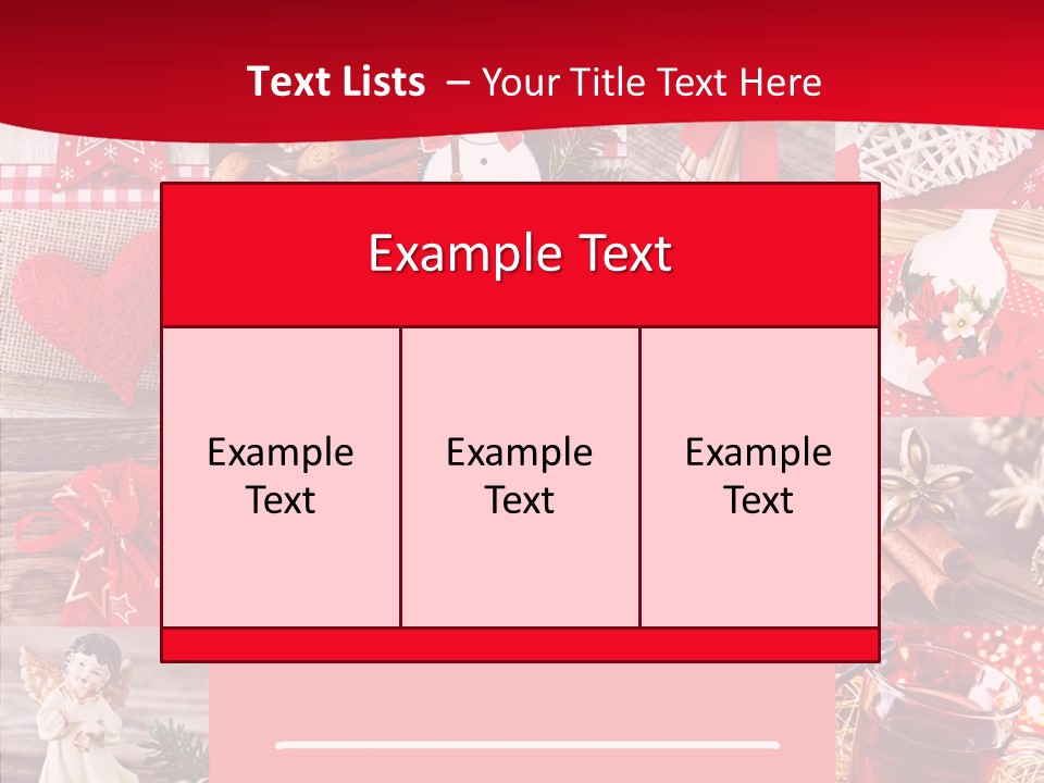 Geschenkgutschein Weihnachtskarte Elche PowerPoint Template