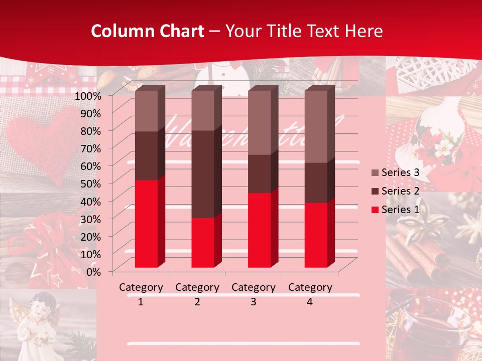 Geschenkgutschein Weihnachtskarte Elche PowerPoint Template