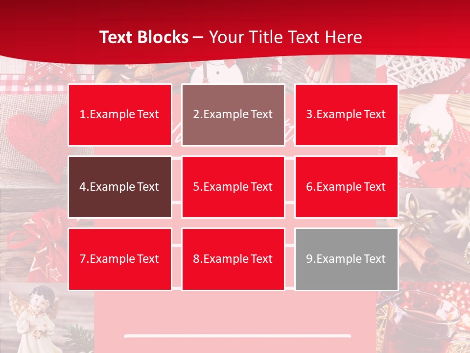 Geschenkgutschein Weihnachtskarte Elche PowerPoint Template