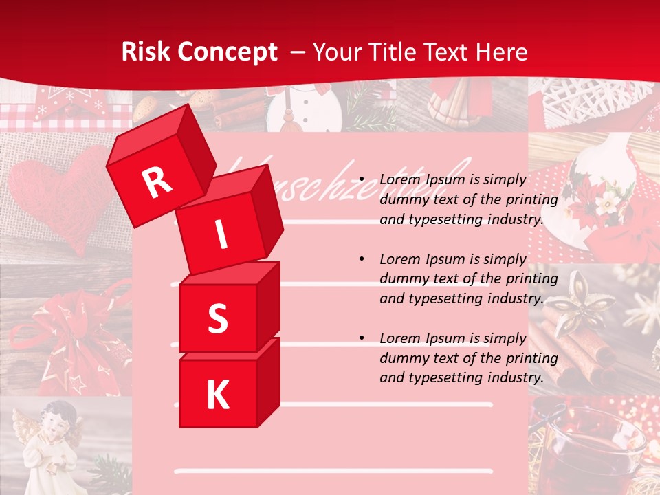 Geschenkgutschein Weihnachtskarte Elche PowerPoint Template